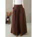 Black Linen Pants Wide Leg Pants